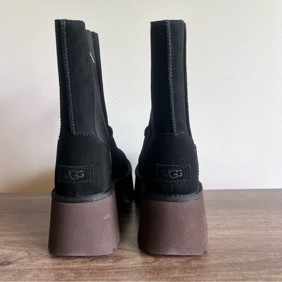 UGG Black and Brown Winter Boots - Picture 5 of 12